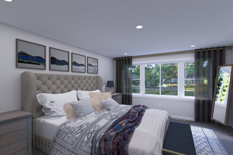 Home Plan - Interior - Master Bedroom 2 for Country House Plan #1060-349 - 3 bed, 2.5 bath