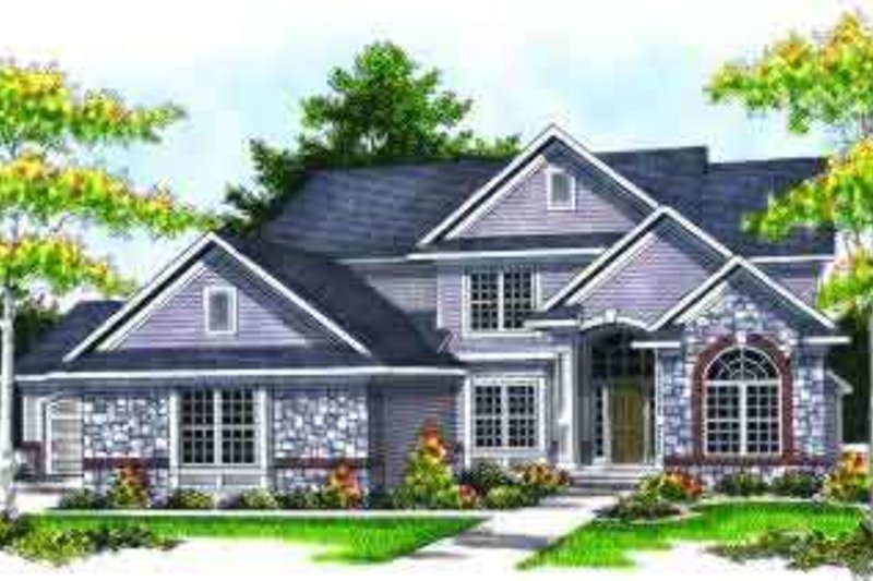 House Design - Traditional Exterior - Front Elevation Plan #70-628