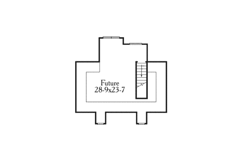 Dream House Plan - Floor Plan - Other Floor for Southern House Plan #406-204 - 3 bed, 2.5 bath