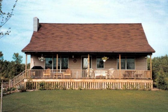 Exterior - Other Elevation for Country House Plan #312-531 - 3 bed, 2 bath