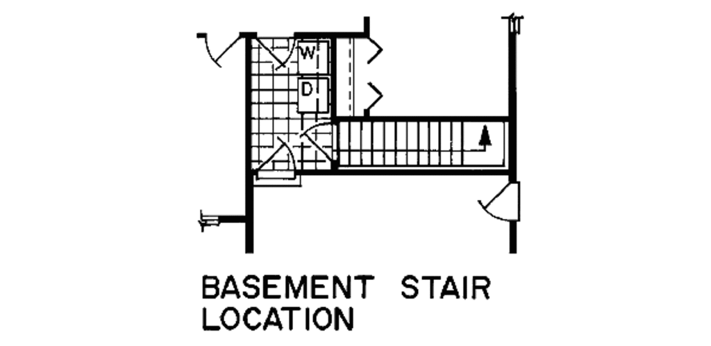 Floor Plan - Other Floor for Traditional House Plan #47-204 - 3 bed, 2 bath