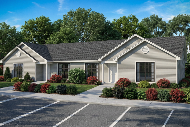 Dream House Plan - Ranch Exterior - Front Elevation Plan #17-552