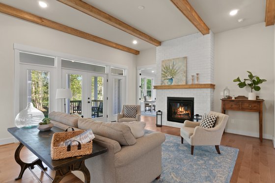 Interior - Family Room 2 for Farmhouse House Plan #51-1213 - 4 bed, 3.5 bath