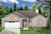 Traditional Style House Plan - 3 Beds 2 Baths 1324 Sq/Ft Plan #84-191 