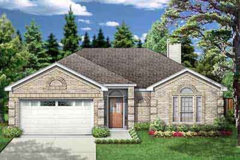 Home Plan - Traditional Exterior - Front Elevation Plan #84-191