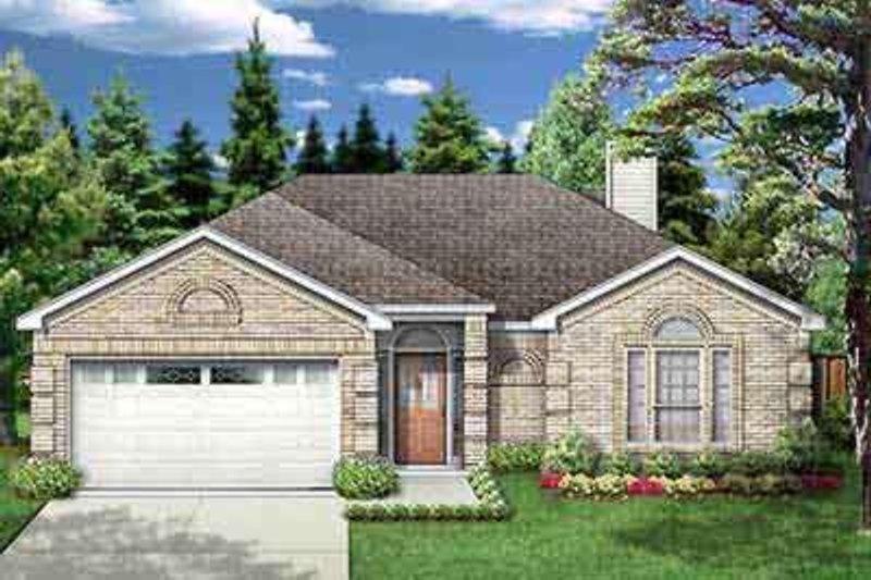 Dream House Plan - Traditional Exterior - Front Elevation Plan #84-191