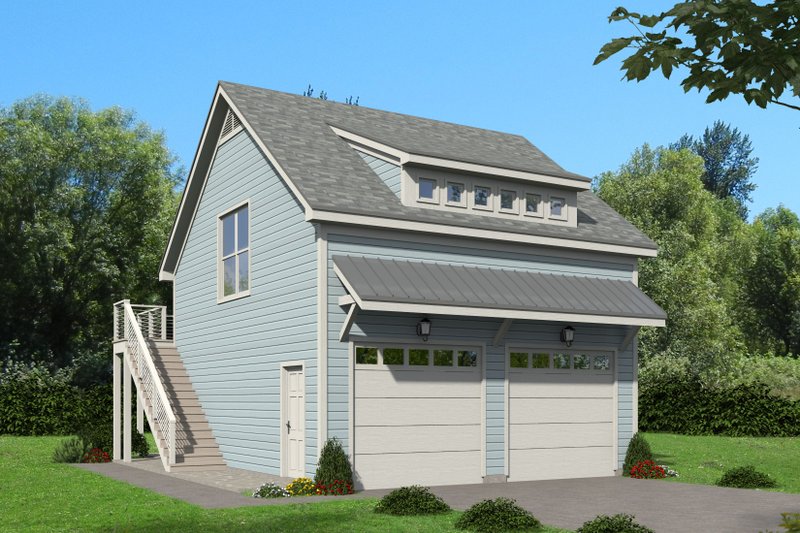 Dream House Plan - Cottage Exterior - Front Elevation Plan #932-241