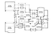 Traditional Style House Plan - 5 Beds 5 Baths 7141 Sq/Ft Plan #411-244 