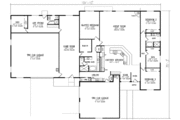 Adobe / Southwestern Style House Plan - 3 Beds 3.5 Baths 3951 Sq/Ft Plan #1-888 