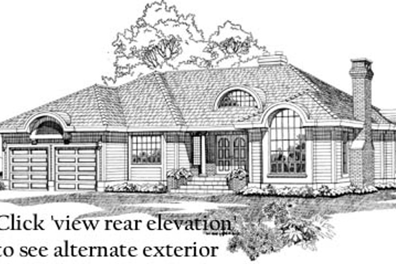 Traditional Style House Plan - 3 Beds 2 Baths 2558 Sq/Ft Plan #47-520