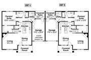 Craftsman Style House Plan - 3 Beds 2 Baths 1426 Sq/Ft Plan #124-709 