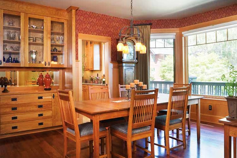 Home Plan - Interior - Dining Room for Craftsman House Plan #48-364 - 4 bed, 4 bath