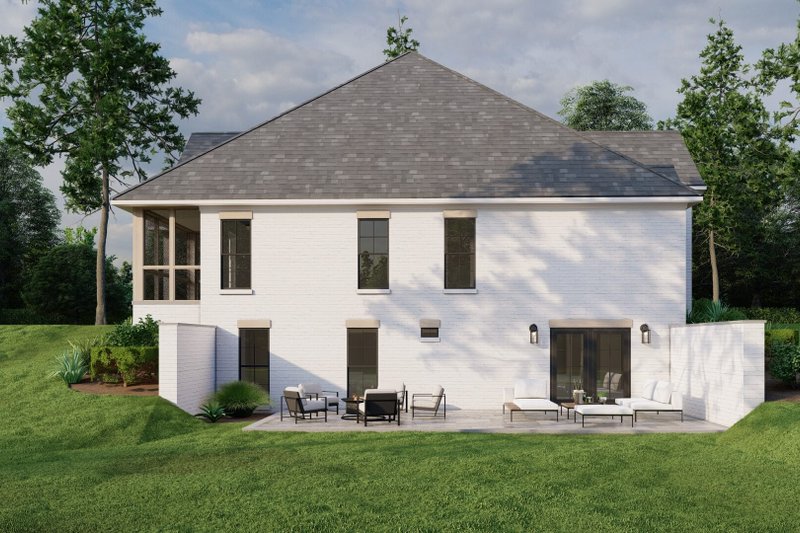 House Blueprint - Exterior - Other Elevation for Modern House Plan #923-344 - 3 bed, 2.5 bath