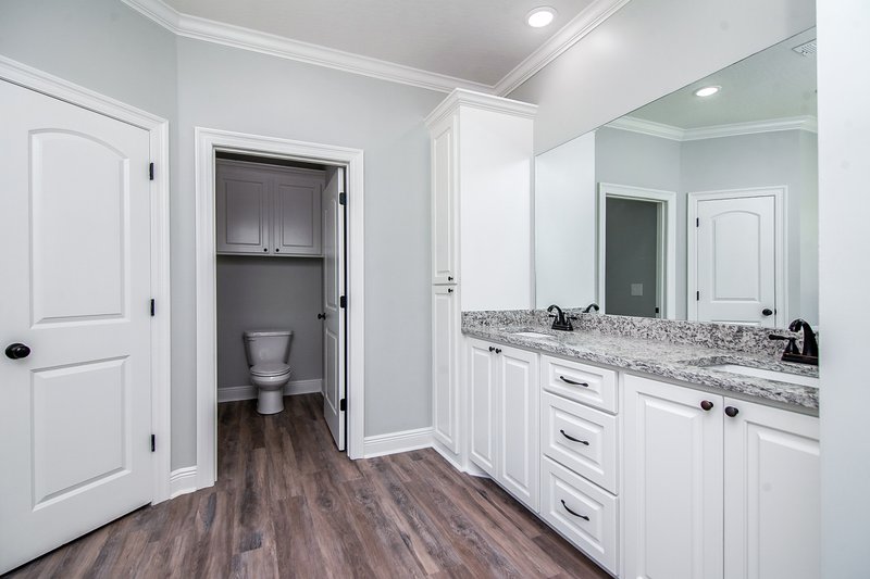 Architectural House Design - Interior - Master Bathroom 2 for Ranch House Plan #430-93 - 4 bed, 2 bath