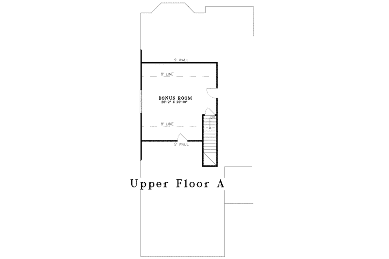 Dream House Plan - Floor Plan - Other Floor for Southern House Plan #17-525 - 5 bed, 4 bath
