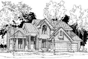 Traditional Style House Plan - 4 Beds 3.5 Baths 2979 Sq/Ft Plan #334-112 