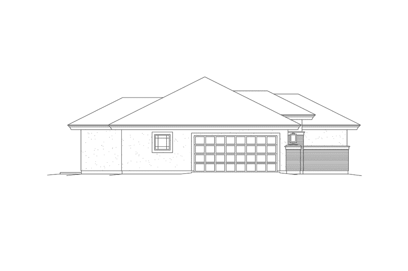 Architectural House Design - Exterior - Other Elevation House Plan #57-599 - 3 bed, 2.5 bath
