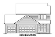 Traditional Style House Plan - 3 Beds 2.5 Baths 2025 Sq/Ft Plan #48-388 