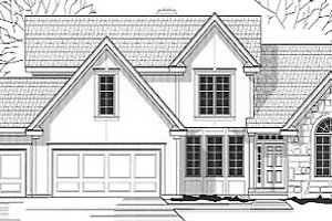 Traditional Exterior - Front Elevation Plan #67-392