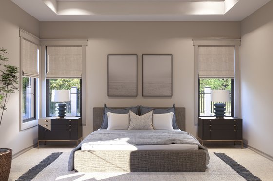 Interior - Master Bedroom for Modern House Plan #455-358 - 4 bed, 3.5 bath