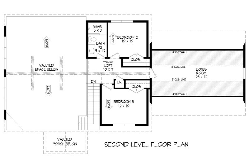 Dream House Plan - Floor Plan - Upper Floor for Country House Plan #932-619 - 4 bed, 3.5 bath