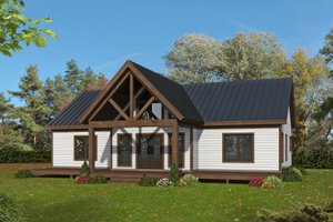 Dream House Plan - Country Exterior - Front Elevation Plan #932-1332