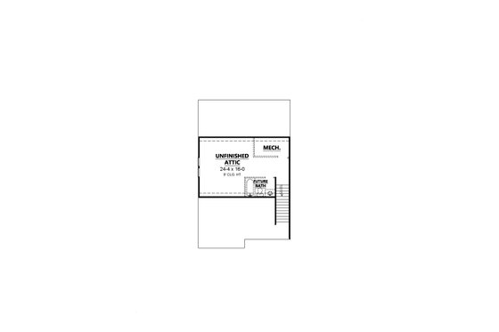 Floor Plan - Other Floor for Traditional House Plan #1080-9 - 5 bed, 4.5 bath