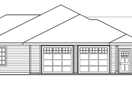 Exterior - Other Elevation for Craftsman House Plan #124-754 - 3 bed, 3.5 bath