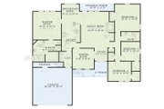 Traditional Style House Plan - 4 Beds 2 Baths 1940 Sq/Ft Plan #17-158 