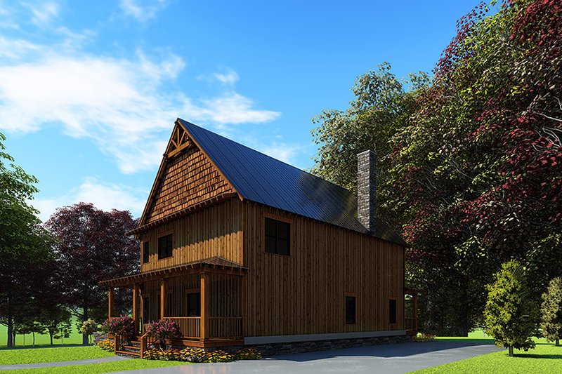 Home Plan - Exterior - Other Elevation 1 for Craftsman House Plan #923-163 - 5 bed, 3.5 bath