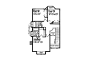 Traditional Style House Plan - 3 Beds 2.5 Baths 1849 Sq/Ft Plan #47-261 