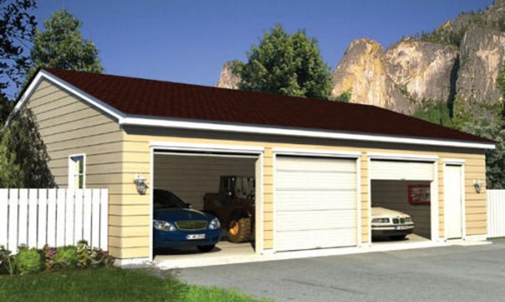 Exterior - Front Elevation 2 for Traditional House Plan #312-748, 0 bath