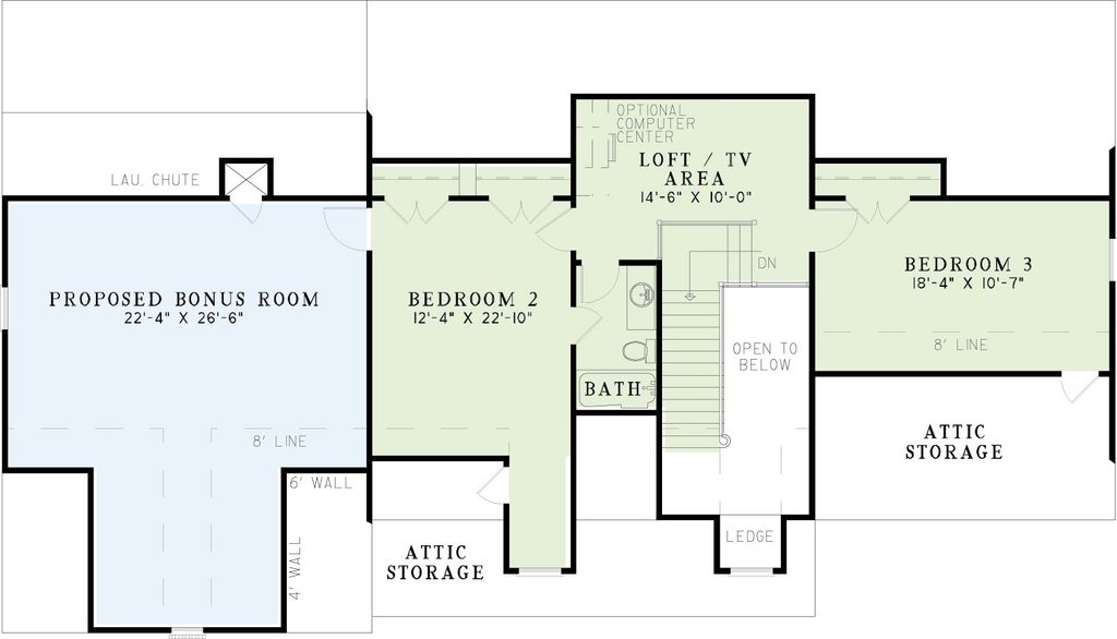 Exterior - Front Elevation 5 for Traditional House Plan #17-448 - 3 bed, 2.5 bath