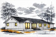 Country Style House Plan - 3 Beds 3.5 Baths 2569 Sq/Ft Plan #1101-58 Floor 