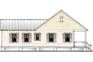 Exterior - Other Elevation 1 for Cottage House Plan #514-11 - 2 bed, 2 bath