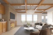 Traditional Style House Plan - 5 Beds 4 Baths 3338 Sq/Ft Plan #54-472 