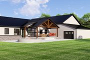 Barndominium Style House Plan - 4 Beds 2.5 Baths 3011 Sq/Ft Plan #1064-314 