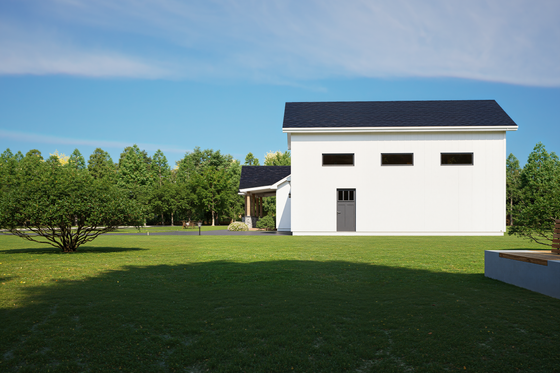 Exterior - Other Elevation 1 for Farmhouse House Plan #1112-20 - 4 bed, 3 bath