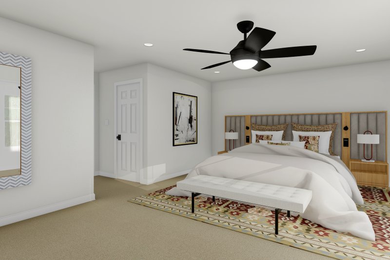 House Design - Interior - Master Bedroom 5 for Farmhouse House Plan #1060-320 - 12 bed, 8 bath