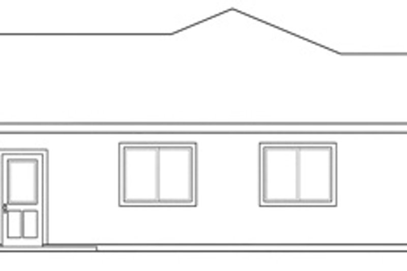 Dream House Plan - Exterior - Other Elevation 1 for Traditional House Plan #124-827 - 3 bed, 0 bath