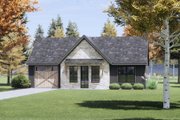 Country Style House Plan - 3 Beds 2 Baths 1371 Sq/Ft Plan #1096-146 