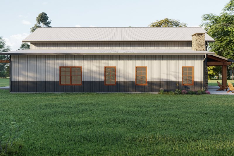 House Design - Exterior - Other Elevation 4 for Farmhouse House Plan #1092-5 - 3 bed, 3.5 bath