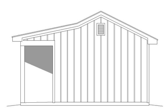 Exterior - Other Elevation 1 for Country House Plan #932-303, 0 bath