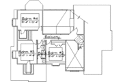 European Style House Plan - 4 Beds 4 Baths 3687 Sq/Ft Plan #31-109 