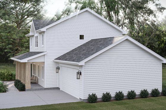 Exterior - Other Elevation for Traditional House Plan #455-777 - 3 bed, 2.5 bath