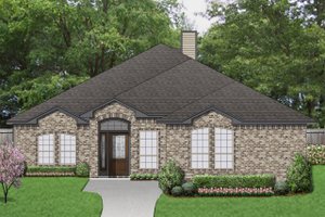Traditional Exterior - Front Elevation Plan #84-614