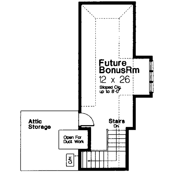 European Floor Plan - Other Floor Plan #310-281