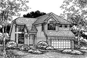 Traditional Exterior - Front Elevation Plan #50-160