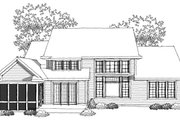 Traditional Style House Plan - 3 Beds 2.5 Baths 3169 Sq/Ft Plan #70-1037 