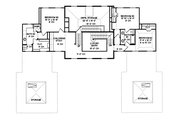 European Style House Plan - 4 Beds 3.5 Baths 3335 Sq/Ft Plan #20-1117 
